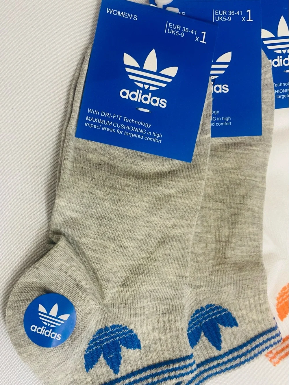 Adidas Originals Women’s Low-Cut Ankle Socks – 4 Pairs – New with Tags